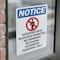 Signmission Detention Pond No Sign With Symbol, 7 in W x Rectangle, Vinyl Decal OS-2PACK-NS-D-710-V-10980 - alternate 6